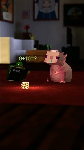 The Foolish Axolotl of Minecraft #shorts #Parotter