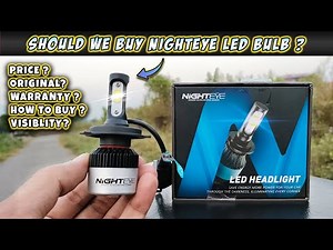 Nighteye LED H4 Bulb Review: Answers ALL Your Question Doubts!