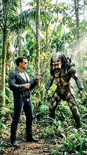 Terminator vs Predator: The Ultimate Hunt! 🤖👽