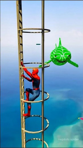 Spider-Man vs Giant Monster 😱 | Epic Battle #spiderman #gaming #spidermangame