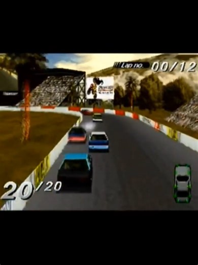 Retro Cheating in Destruction Derby on PS1