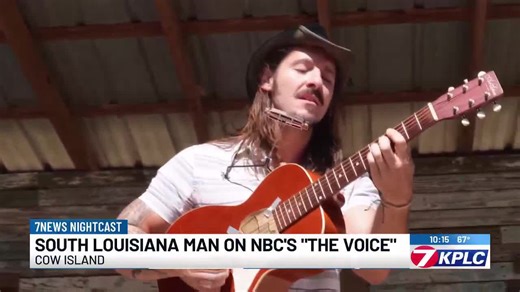 South Louisiana musician brings Cajun French to national stage on ‘The Voice’