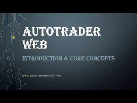 AutoTrader Web Introduction & Concepts