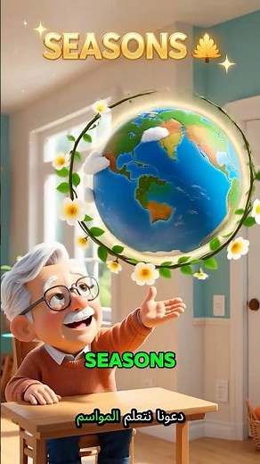 Learn Seasons for Kids 🌸☀️🍂❄️ | Spring, Summer, Autumn, Winter | English is Easy #dailyenglish