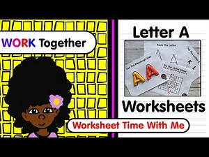 Letter A Worksheets | Learn The Letter A | Trace The Letter | Alphabet | ABCs | Alphabet Names