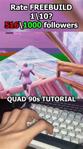 Quad 90s FREEBUILD TUTORIAL #fortnite