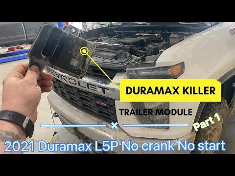 2021 Duramax L5P No crank No start Part 1