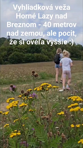 9.4K views · 178 reactions | Vyhliadková veža Horné Lazy nad Breznom - 40 metrov nad zemou, ale pocit, že si oveľa vyššie :) | Norbert Kuklovsky | Facebook