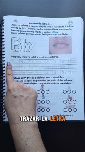Laletra B b lectoescritura primero de primaria #maestras #lectoescritura #aprenderaescribir #letrab