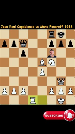 Capablanca's Brutal 1918 Masterpiece ⏱️♟️ (Chess Chaos)