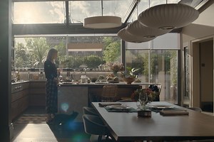 Catherine and the cat. DISCLAIMER* Chapters I through IV are now streaming. #DISCLAIMER* #CateBlanchett #AppleTV #AppleTVPlus | Apple TV