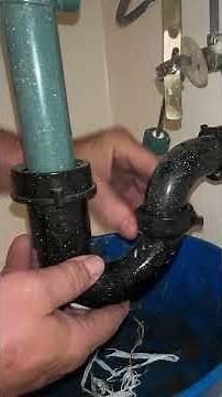 Fix Slow Draining Sink #plumbing