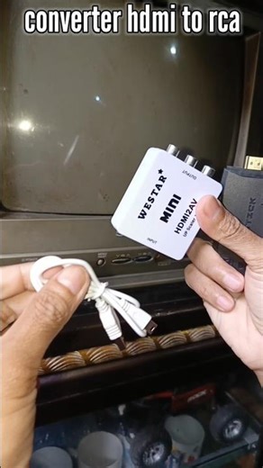 dicari cari converter hdmi to rca
