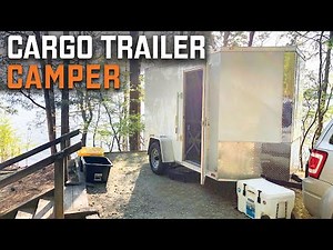 Cargo Trailer Conversion to Budget Camper
