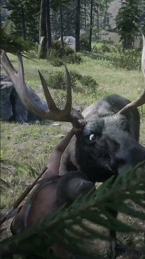 The BEST way to hunt MOOSE 🫎🔪 | RED DEAD REDEMPTION 2