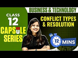 Conflict Types and Resolution | ACCA Business & Technology BT/F1
