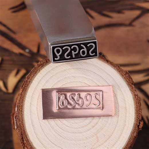 Custom Logo Metal Stamp | Personalized Jewelry Maker Mark | Steel Metal Marking Tool - Etsy