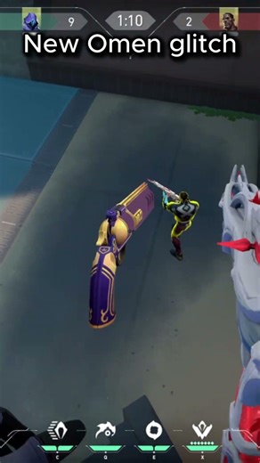 New Omen Glitch on Breeze reworked #valorant #bug