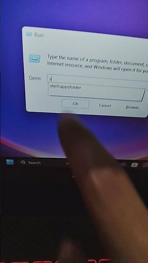 How to check Installed Applications in Laptop | Run Windows shell | #education #windows #microsoft
