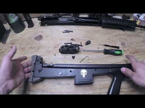 WE L85 Trigger Box Removal
