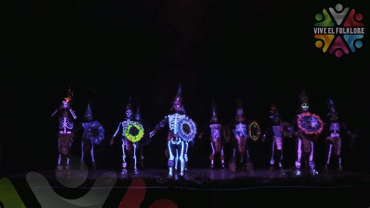 Danzas Prehispánicas Con el Ballet Folklórico Fundadores De Puebla La Muerte es un Sueño 2023 en la ciudad de Puebla | Vive el Folklore