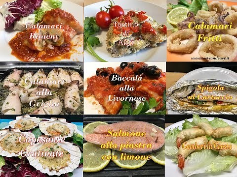 10 Secondi Piatti di Pesce Facili e Gustosi da Preparare Ricette Facili