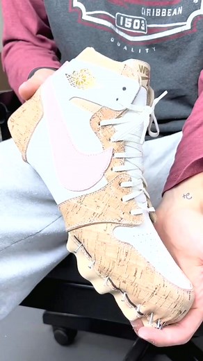 5.6K views · 20 reactions | DIY Jordan 1 low handmade craft ❤ #jordan #jordanshoes #nike #nikeshoes #sneakers #handmade #shoes #diy #sewing | Works Keyes | Facebook