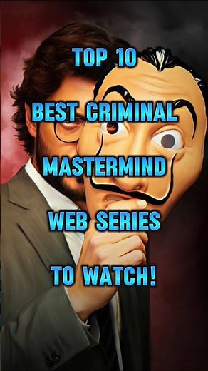 CRIMINAL MASTERMIND: Top 10 Crime Thriller Web Series 👿