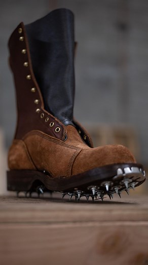 JK Boots | The terrain equalizer - The Caulk Logger Boot. • • • #caulkboot #logger #logging #caulkboot #corks | Instagram