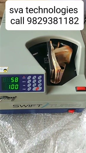 Swift turbo Godrej bundle note counting machine batch add stamp | Available on IndiaMART