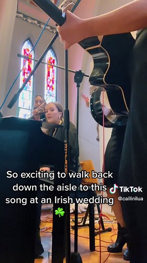 Irish Wedding Song Performance - First Time Experience