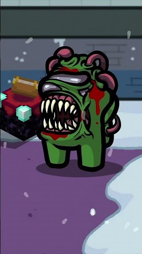 The Birth of a Zombie Boss! 🧟‍♂️👑 | Among Us x Minecraft #amongus #amonguszombie #minecraft