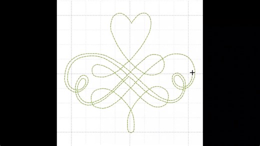 Scroll Heart Machine Embroidery Design – Instant Download - Etsy
