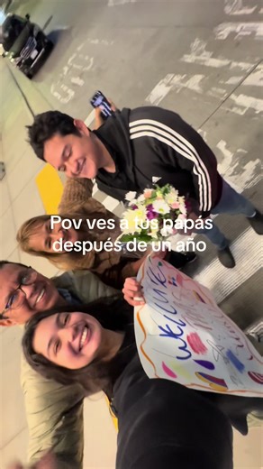 Reuniting with Parents After a Year Apart