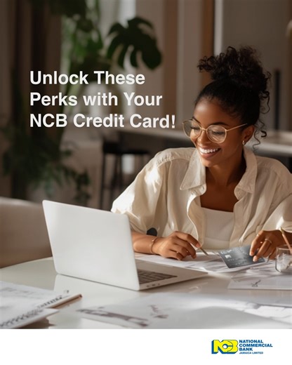 1.4K views · 3 comments | Turn your tax payments into rewards! Use your NCB credit card to pay your personal taxes and fees and enjoy: ✅ Cash Back ✈️ Travel Miles  Up to 55 Days Interest-Free Repayment Make your tax payments work for you. For more information and to apply for your NCB credit card, visit creditcard.jncb.com | or call 888-NCB-FIRST (622-3477). Conditions Apply. | NCB Jamaica | Facebook