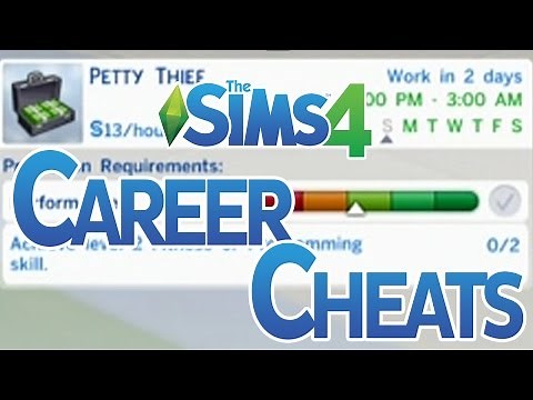The Sims 4 Career Level Up Cheats