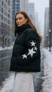 Winter just got warmer  Our new A Star is Born puffer is your cold weather essential — oversized, cosy, and made for layering up in effortless style. #belleandbloom #winterstyle #layerup #winterfashion | Belle and Bloom | Facebook