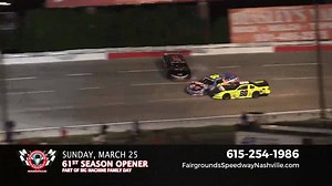 Season Opener - Sunday, March 25th - Big Machine Family Day. Free Easer Egg Hunt featuring over 10,000 Eggs, Money Drop, TV Giveaway and more! General Admission $10 Dollars, Senior/Military $8, Kids 6-12 $5 and KIDS 5 and UNDER ARE ALWAYS FREE! Green Flag at 2 PM. Big Machine Records Family Day @FGSpeedway Nashville | Fairgrounds Speedway Nashville