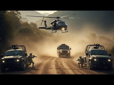 Helicóptero Detiene Convoy de 17 del CJNG: El Operativo Más Grande en Chiapas