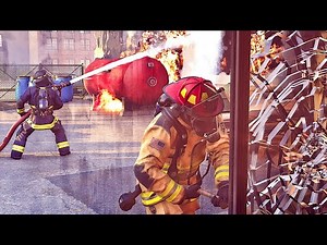FINALLY! WE GOT NEW FIRETRUCKS & LADDERS in this Firefighting Sim! - Firefighting Simulator: Ignite