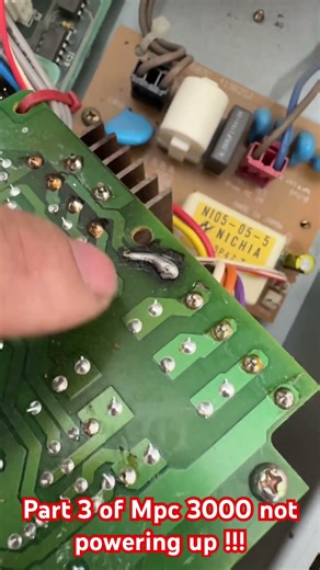 Part 3 of Mpc 3000 not powering up !!!