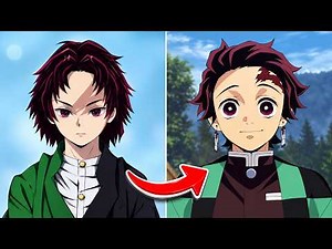 Demon Slayer Characters First Ever Designs vs Final Anime Designs!