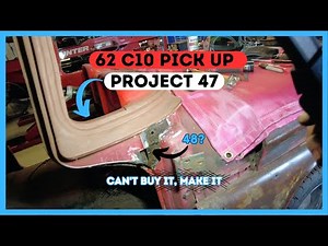 REPAIR A RUSTY A PILLAR, NO. 47, 62 CHEVY C10 PICK UP TRUCK, SAVING JUNK