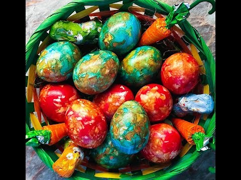 How to Dye Easter Eggs with Onion & Garlic | A Simple and Beautiful Technique