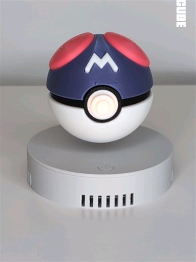 3D Printed Levitating Pokémon Master Ball --------------------------------------- 3D Printer: Anycubic Kobra S1 Max Combo Filament: Anycubic PLA Basic STL File: makerworld.com/models/995191 makerworld.com/models/496297 --------------------------------------- #3dprinting #3dprint #diy #anycubic #kobra3v2combo