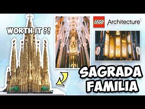 12,060 Pieces. $800. The Largest LEGO Set Ever Made. Worth It? 😳🏛️ Sagrada Família Deep Dive Review