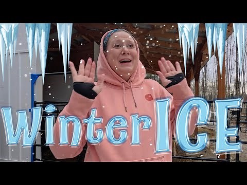 A Day in the Life on Our Modern Homestead Alaska: Battling Ice and Cleaning the Barn