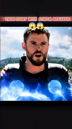 Thor fight scene😱🔥#marvel #thor#ytshorts