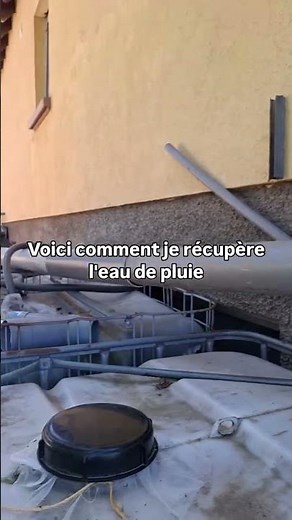 Mission récupération eau de pluie