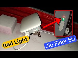 jio air fiber 5G red Light Blinking problem | jio airfiber diwali offer 2024 | jio airfiber speed